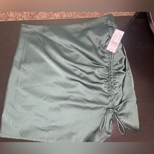 Kylie and Kendall satin skirt in size S.